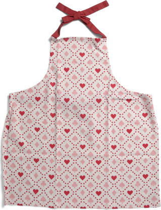 TJMAXX 30X32 Queen Of Hearts Apron, Cotton