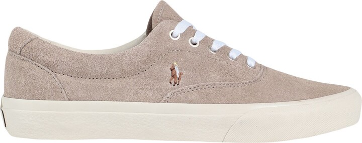 Polo Ralph Lauren Keaton Suede Sneaker Sneakers Dove Grey - ShopStyle