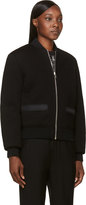 Thumbnail for your product : Givenchy Black Reversible Neoprene Bomber Jacket
