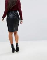 Thumbnail for your product : Supermom Over The Bump Leather Look Skirt