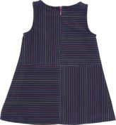 Thumbnail for your product : Lisa Perry Girls Multicolor-Stripe Sleeveless Dress-Blue