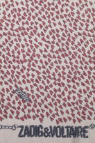 Thumbnail for your product : Zadig & Voltaire Kerry ZV Crush Scarf