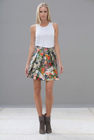Thumbnail for your product : Alexis Kara Pleated Floral Skirt