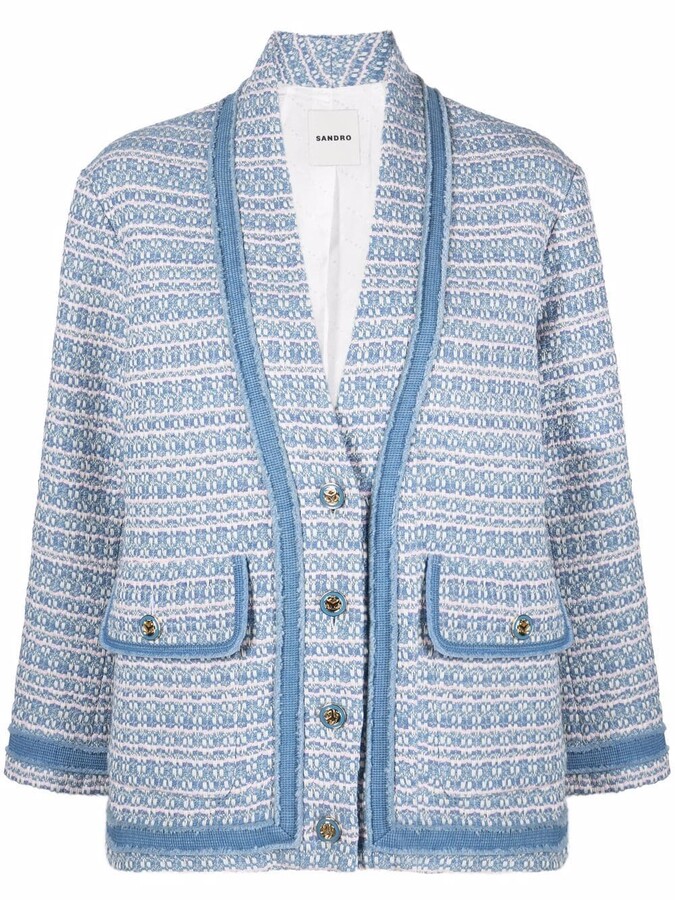 Sandro Tweed Jacket | Shop the world's largest collection of fashion 