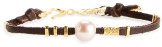 Chan Luu Women's Pearl & Leather Bracelet