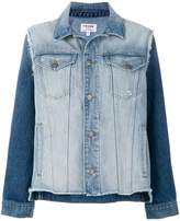 Thumbnail for your product : Frame Denim reconstructed denim jacket