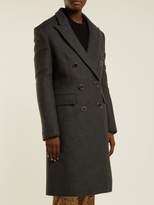 Thumbnail for your product : Hillier Bartley Hillier Bartley - Double-breasted Wool-blend Coat - Womens - Dark Grey
