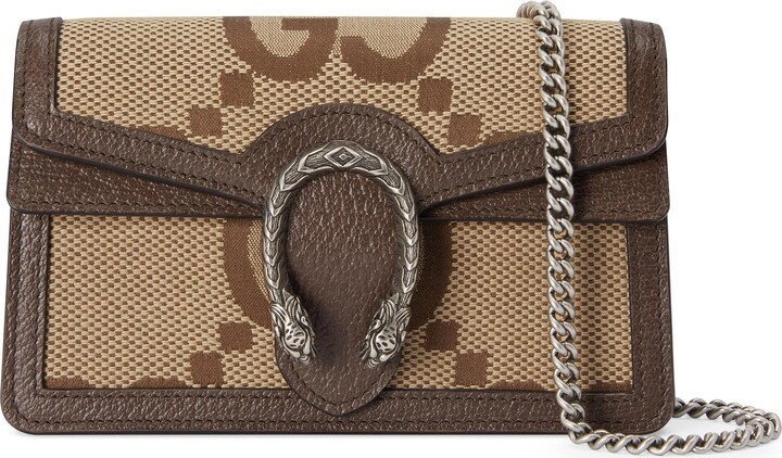 Gucci Mini Dionysus leather shoulder bag - ShopStyle
