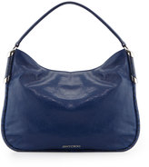 Thumbnail for your product : Jimmy Choo Zoe Leather Hobo Bag, Cobalt