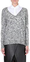 Thumbnail for your product : Theory Bellane stretch-wool jumper