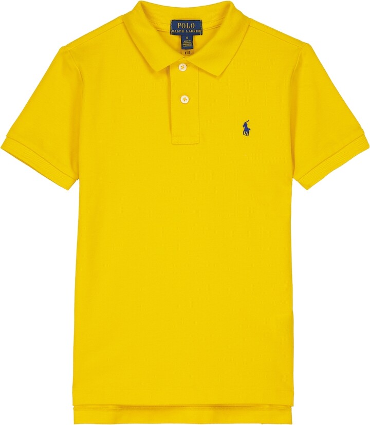 Short Polo BCBG en coton piqué Ralph Lauren Garçon Vêtements Tops & T-shirts T-shirts Polos 