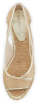 Thumbnail for your product : Donald J Pliner Coraa Metallic Wedge Espadrille Sandal, Gold