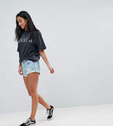 Thumbnail for your product : Noisy May Petite Fran Ripped Denim Shorts