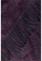 Thumbnail for your product : The Kooples Wool Jacquard Leopard Print Scarf Gr. ONE SIZE
