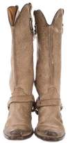 Thumbnail for your product : Golden Goose Distressed Leather Boots