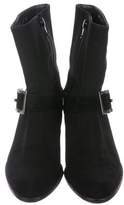 Thumbnail for your product : Stuart Weitzman Pointed-Toe Ankle Boots