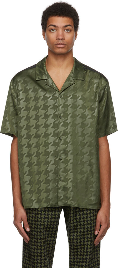 adidas x IVY PARK Green Satin 2.0 Short Sleeve Shirt - ShopStyle