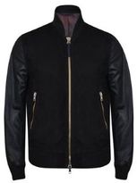 Thumbnail for your product : Paul Smith Leather Bomber Jacket