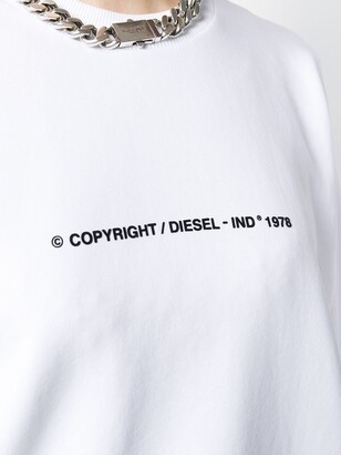 Diesel F-Ang-Copy relaxed-fit sweatshirt