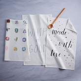 Thumbnail for your product : west elm Graphic Print Tea Towels