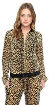 Thumbnail for your product : Juicy Couture Leopard Bomber Romper