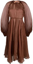 Thumbnail for your product : No.21 Sheer Mid-Length Dress