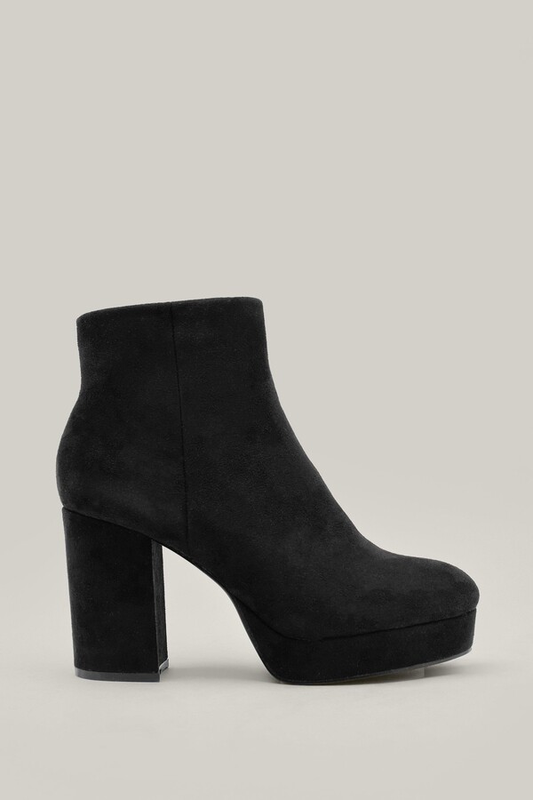 Faux Suede Ankle Boots | Shop the world's largest collection of 