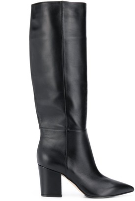Sergio Rossi Knee High Leather Boots
