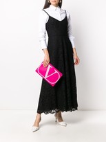Thumbnail for your product : Valentino Long Floral Lace Dress