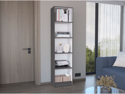 Hokku Designs 3 Piece Home Bookcase Set, 74" Wide With 14 Shelves , Living Room Set Set