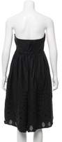 Thumbnail for your product : Tibi Embroidered Strapless Dress