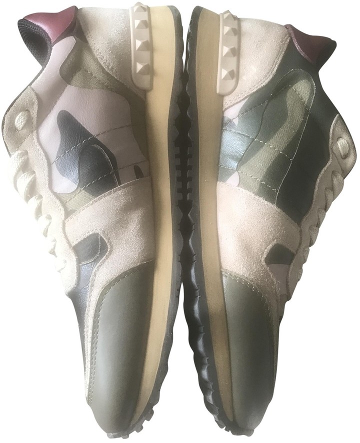 valentino green trainers