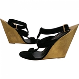 Thumbnail for your product : Saint Laurent Black Sandals