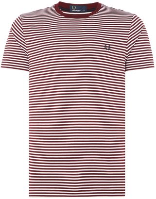 Fred Perry Men's Fine stripe short sleeve t-shirt