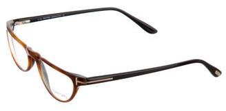 Tom Ford Round Logo Eyeglasses w/ Tags