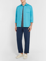 Thumbnail for your product : Vilebrequin Pacha Wide-Leg Linen Drawstring Trousers