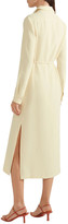 Thumbnail for your product : Theory Stretch-crepe Midi Shirt Dress