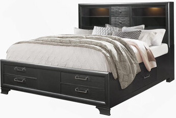 Orren Ellis Grey King Bed