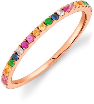 Ron Hami 14K Rose Gold Multi-Color Gemstone Ring