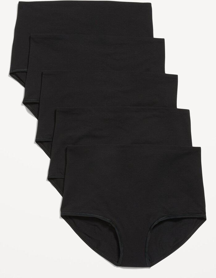 Old Navy Mid-Rise Supima® Cotton-Blend Bikini Underwear 6-Pack