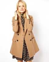 Thumbnail for your product : ASOS Longline Double Breasted Coat