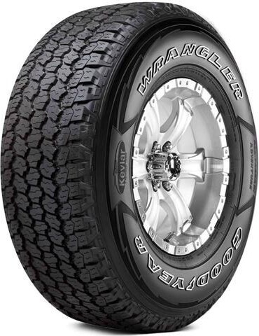 1 Goodyear Wrangler All Terrain Adventure With Kevlar LT275/65R18 113S OWL Tires