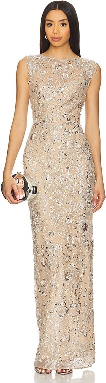 Bronx and Banco Violet Maxi Dress