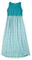 Thumbnail for your product : Design History Girl's Striped Lace Maxi Dress