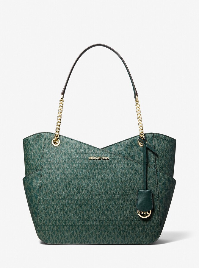 mk green purse