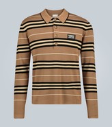 Thumbnail for your product : Burberry Rigby wool long-sleeved polo shirt