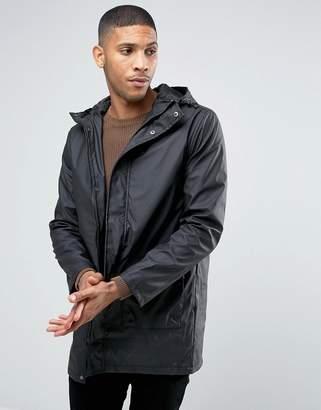 French Connection Shine Fishtail Hooded Mac