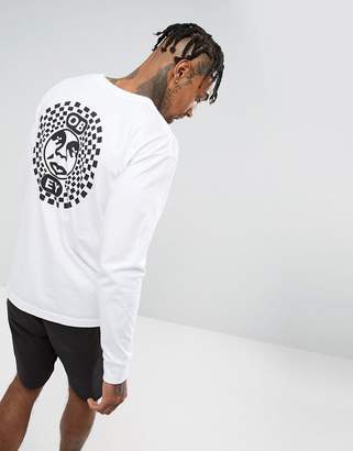 Obey Long Sleeve T-Shirt With Dance Party Back Print