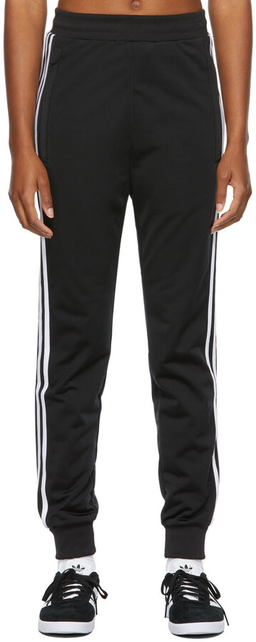adidas Black 3-Stripes Track Pants - ShopStyle