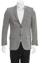 Thumbnail for your product : Alexander McQueen Glen Plaid Two-Button Blazer